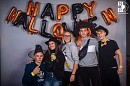 Retro Foto Halloween párty