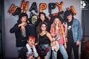 Retro Foto Halloween párty
