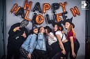 Retro Foto Halloween párty